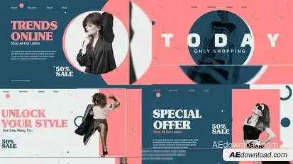 Fashion Sale Intro Openers template preview