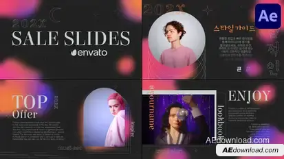 Fashion Sale Slides for After Effects Openers template preview