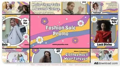 Fashion Season Sale Promotion Openers template preview