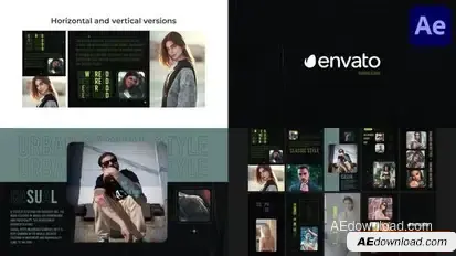 Fashion Slide And Stories for After Effects Openers template preview