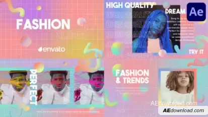Fashion Slides for After Effects Openers template preview