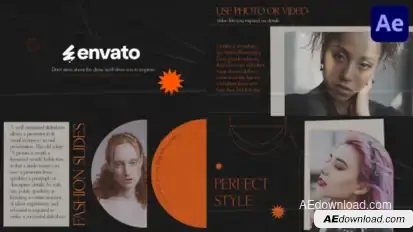 Fashion Slides for After Effects Openers template preview