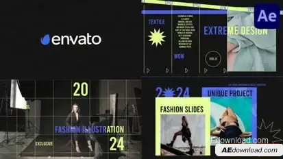 Fashion Slides for After Effects Openers template preview