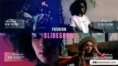Fashion Slideshow Openers template preview