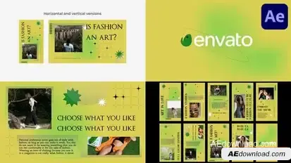 Fashion Slideshow for After Effects Openers template preview