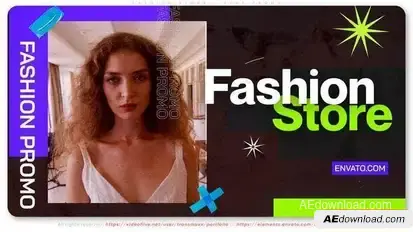Fashion Store - Flat Promo Openers template preview