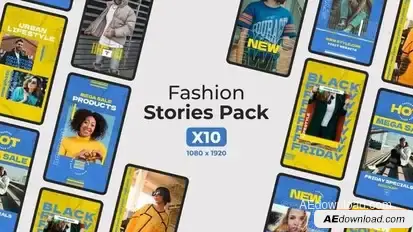 Fashion Stories Openers template preview