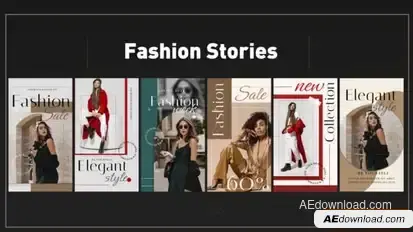 Fashion Stories Openers template preview