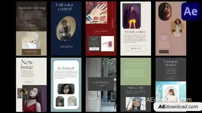 Fashion Stories | After Effects Openers template preview