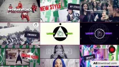 Fashion Street Opener Openers template preview
