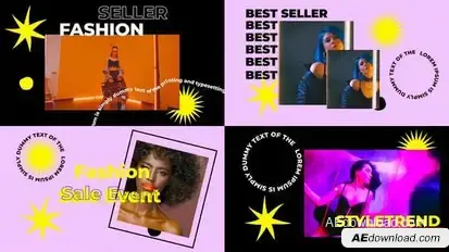Videohive Fashion Style Trend Intro Openers template preview