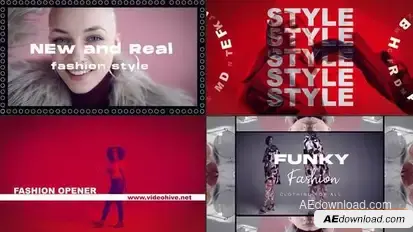 Fashion Teaser Dynamic Openers template preview
