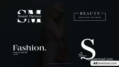 Fashion Titles broadcast-packages template preview