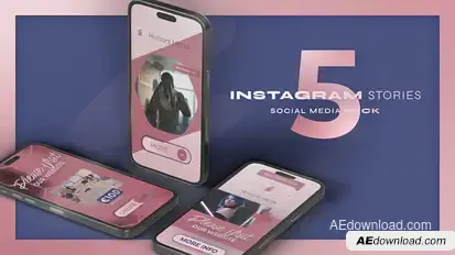Fashion Vertical Reels Video Displays template preview