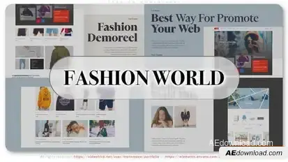 Fashion World Reel Openers template preview