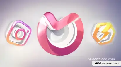Fast 3D Logo 2 Logo Stings template preview