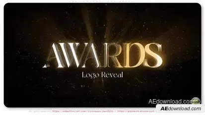 Fast Awards Logo Reveal Logo Stings template preview