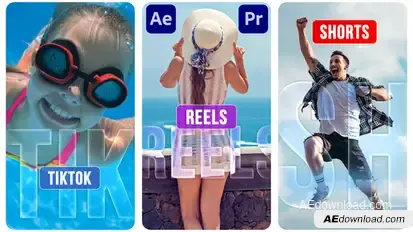 Fast Elastic Slides - Instagram Reels, TikTok, Shorts Openers template preview