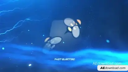 Fast Electric Logo Logo Stings template preview