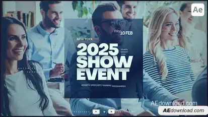 Fast Event Promo broadcast-packages template preview
