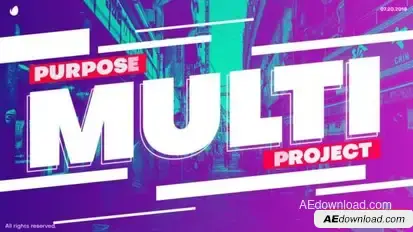 Videohive Fast Future Intro Openers template preview