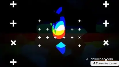Fast Glitch Logo Stings template preview