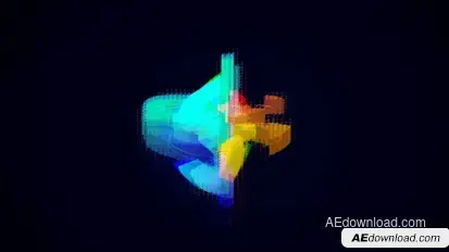 Fast Glitch Logo HD Logo Stings template preview