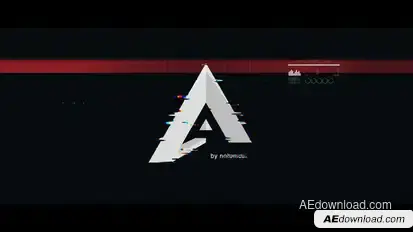 Fast Glitch Logo V8 Logo Stings template preview