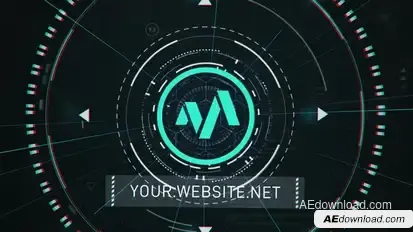 Fast Hud Logo Opener Logo Stings template preview