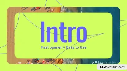 Fast Intro | After Effects Openers template preview
