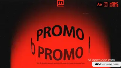 Fast Kinetic Typography Promo Openers template preview