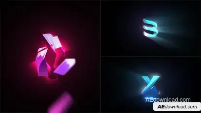 Fast Light Logo Reveal Logo Stings template preview