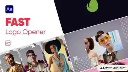 Fast Logo Opener For After Effects Openers template preview