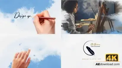 Fast Message With Logo Openers template preview