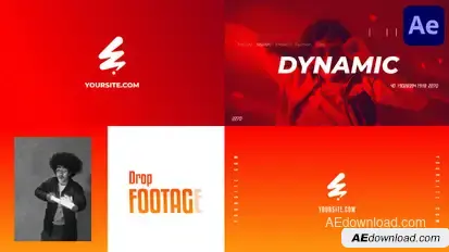 Fast Modern Opener for After Effects Openers template preview