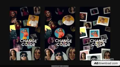 Fast Photo Stories Video Displays template preview