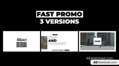Typography Intro Openers template preview