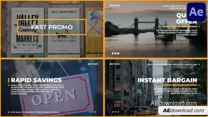 Fast Promo | After Effects Openers template preview