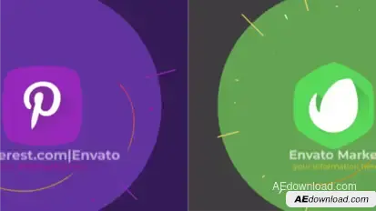 Fast Shapes Logo Reveal – Dynamic 2D Flat Animation Abstract Lines, Minimal Design Corporate Style Logo Stings template preview