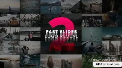 Fast Slides Logo Reveal 2 Openers template preview