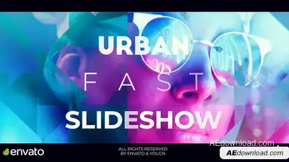 Fast Slideshow Openers template preview