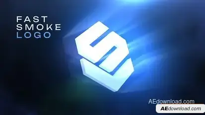 Fast Smoke Logo Logo Stings template preview