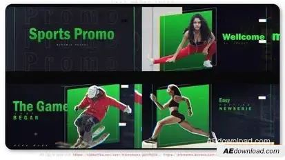 Fast Sport Intro Openers template preview