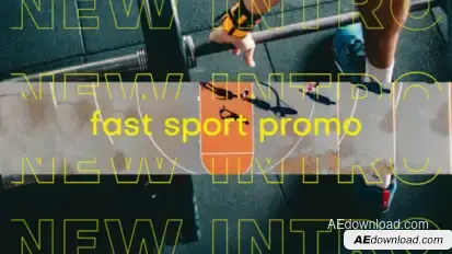 Fast Sport Soccer Promo Openers template preview