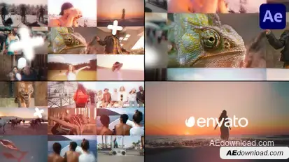 Fast Stomp Slideshow for After Effects Openers template preview