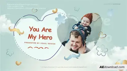 Fathers Day Opener Openers template preview