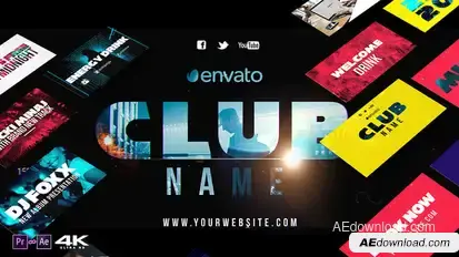 Favorite Music Typography Openers template preview