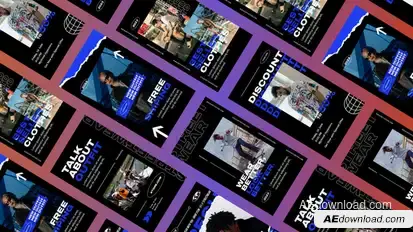 Fecto Hypebeast Vertical Instagram Reel Product Promo template preview