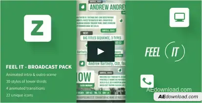 Feel IT - Internet Broadcast Pack broadcast-packages template preview