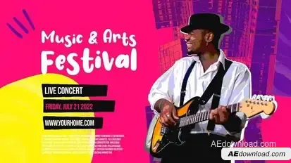 Festival Promo Openers template preview